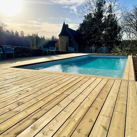 Pensjonat Domaine De Sens Bas Molieres (Dordogne)