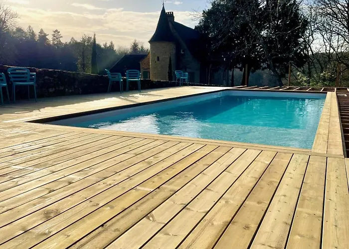 Penzion Domaine De Sens Bas Molieres (Dordogne)